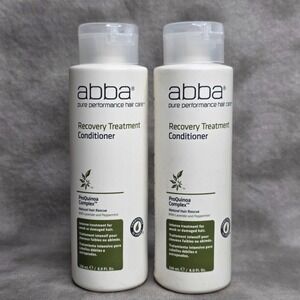 (X2) ABBA Recovery Treatment Conditioner 8 oz Intense Treatment Damaged Hair